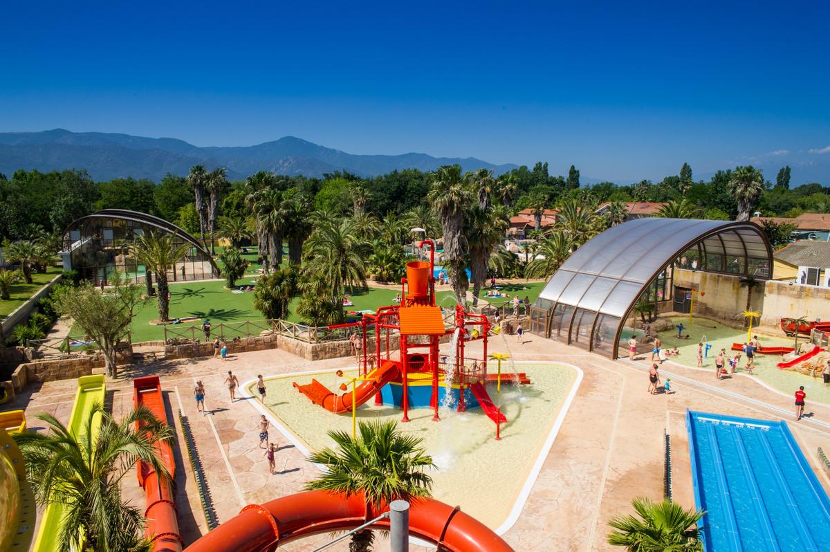 5-Sterne-Familiencamping in Argelès-sur-Mer: Camping La Sirène